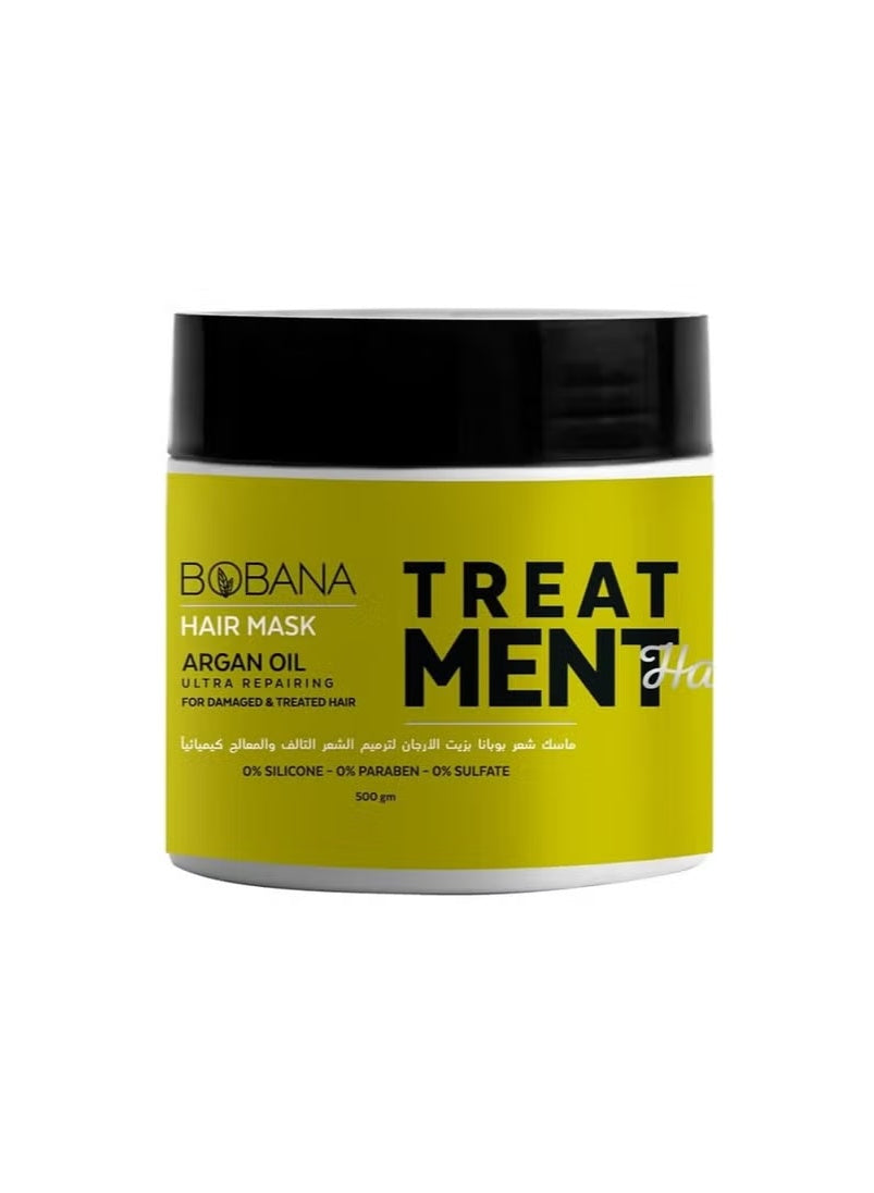 Hair Mask Argan Oil Ultra Repairing Damaged & Treated Hair - 500Gm