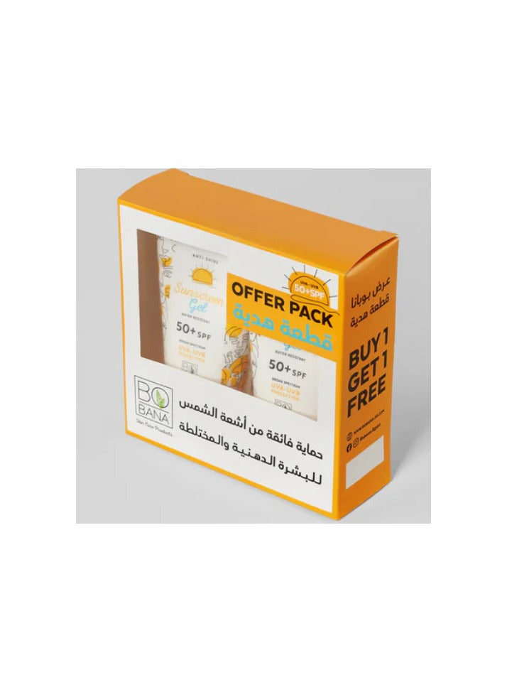 Sunscreen Gel 150 Ml - (1+1 Free)