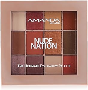 Amanda Nude Nation Eyeshadow Palette
