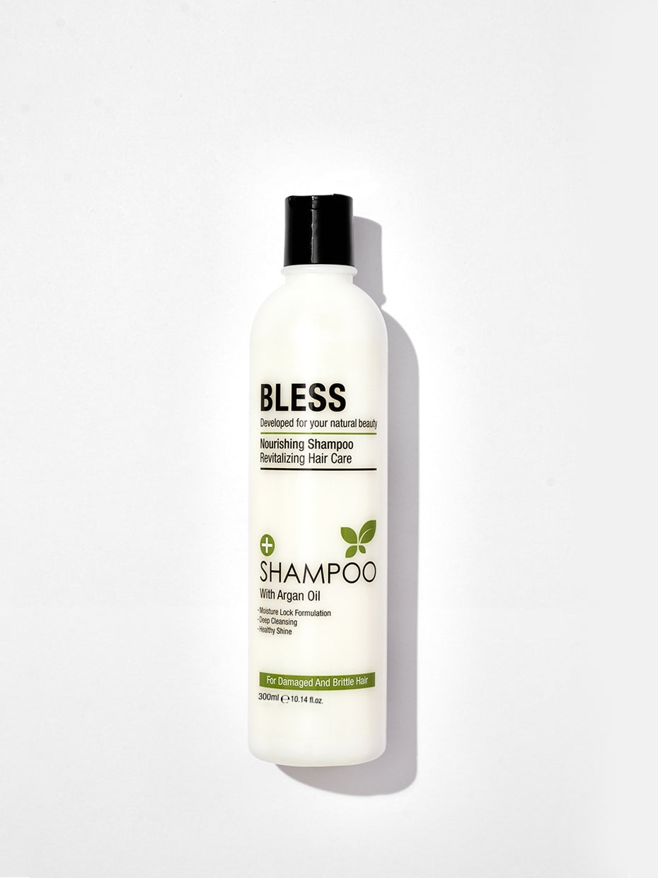 Shampoo With Argan Oil For Damaged And Brittle Hair 300Ml