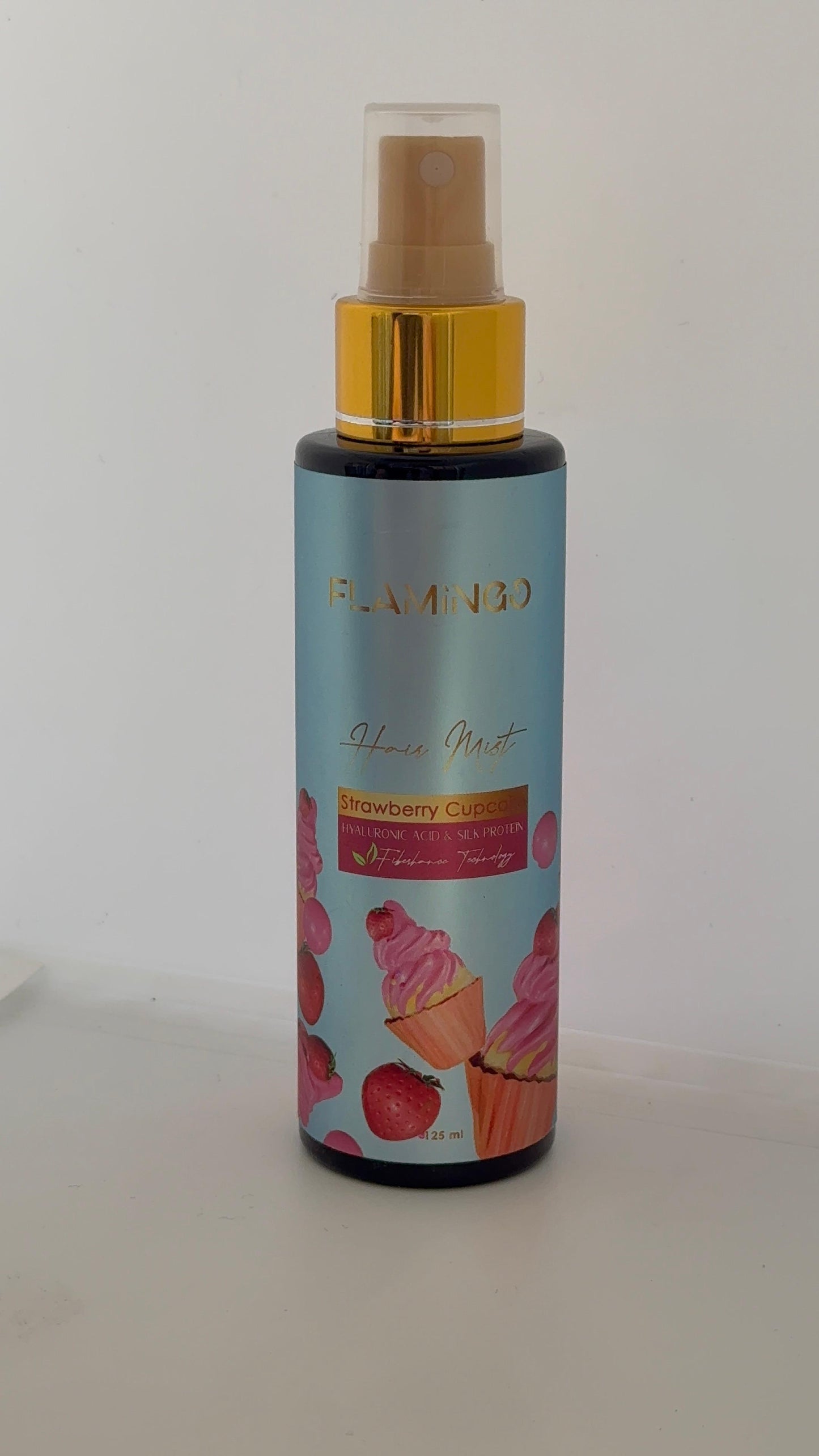 Strawberry cupcake hair mist