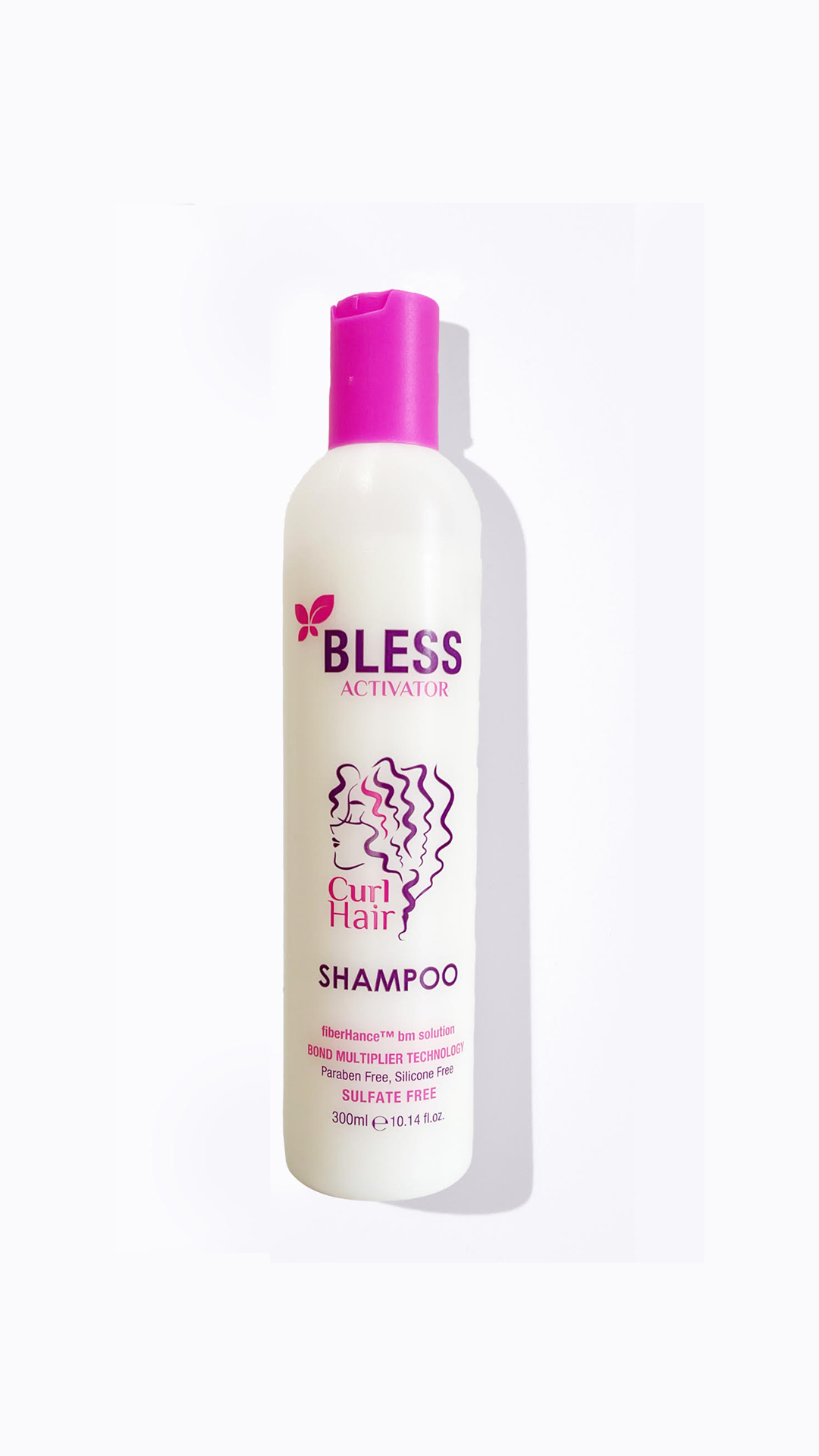 Hair Curl Activator Shampoo 300Ml Sulfate Free