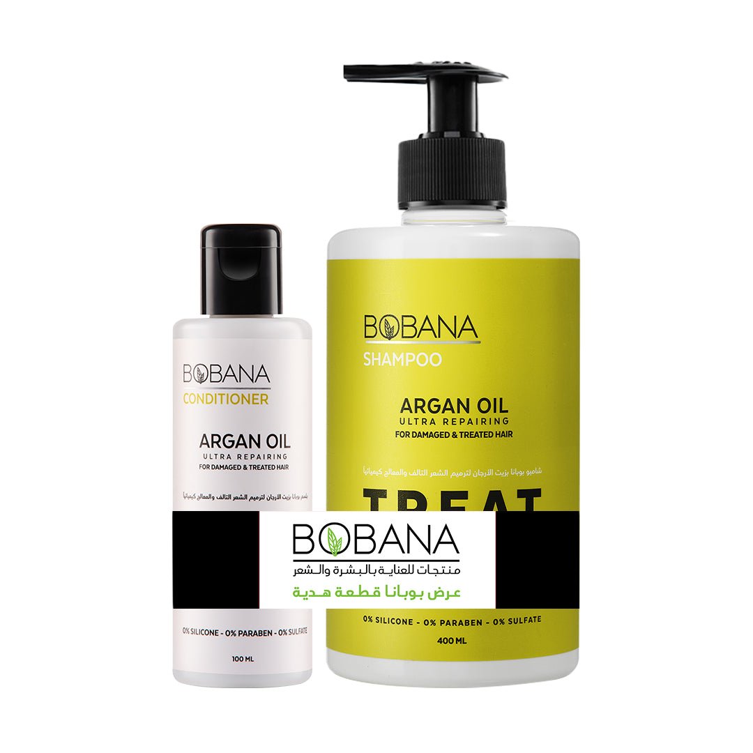 Bundle Shampoo Argan 400Ml +100Ml Conditioner