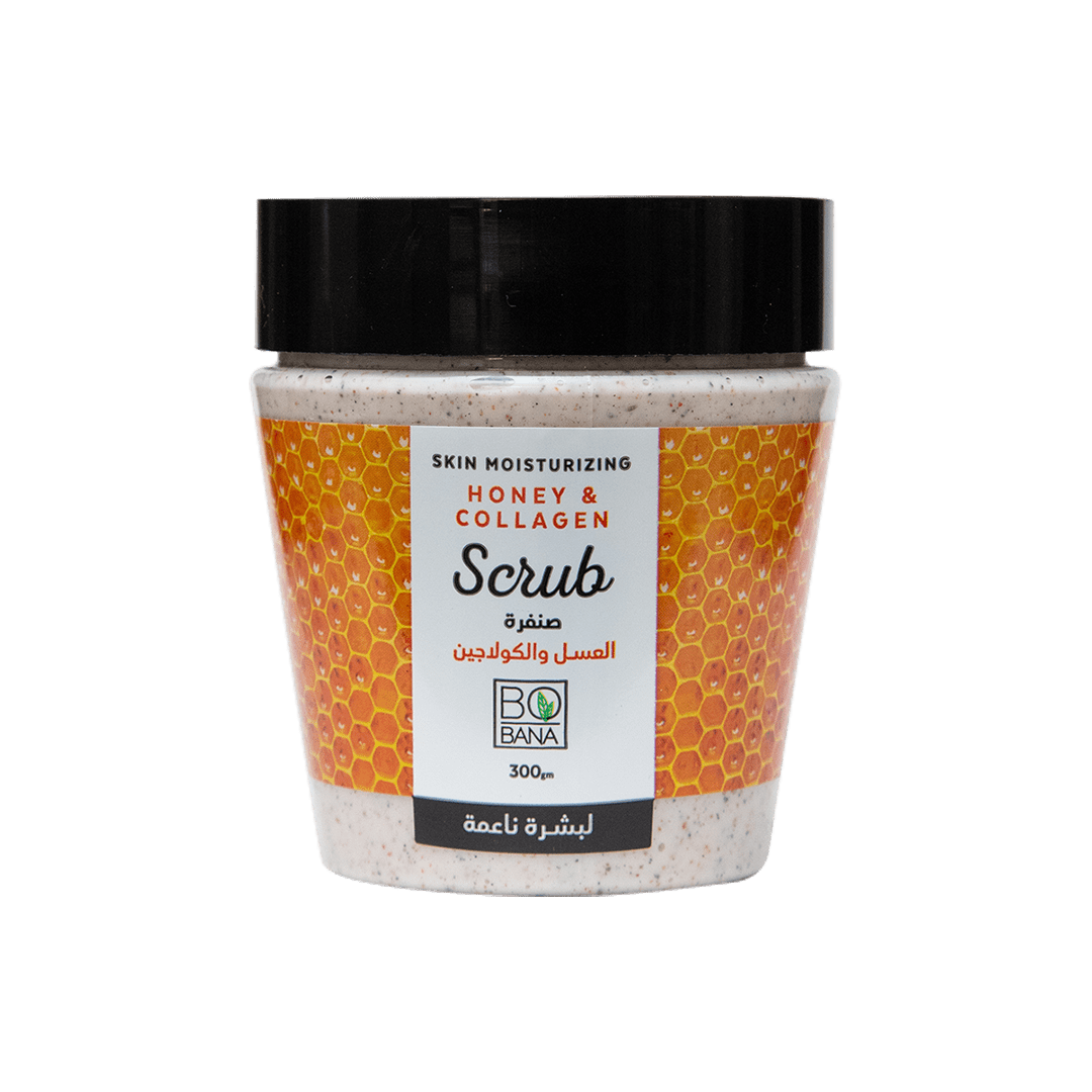 Skin Moisturizing Honey & Collagen Scrub 300Gm