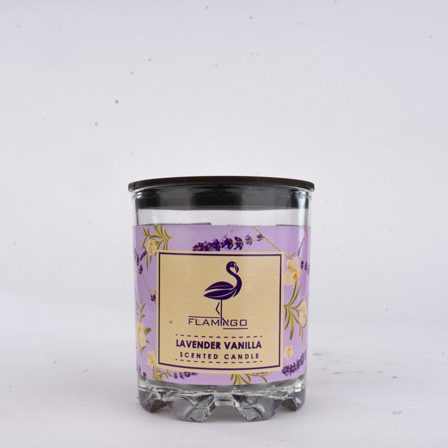 Lavender vanilla candle