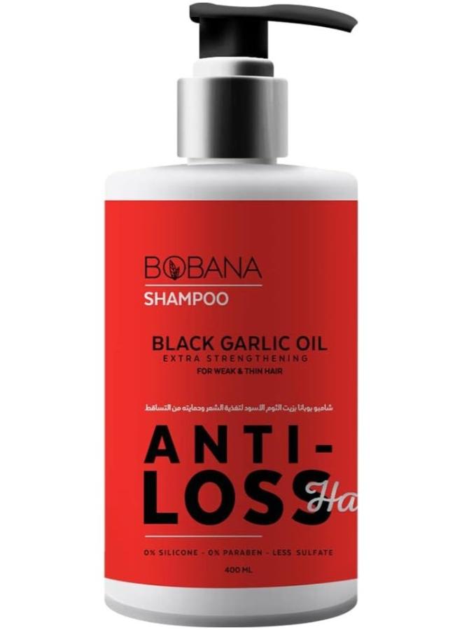 Shampoo With Black Garlic Oil - 400Ml