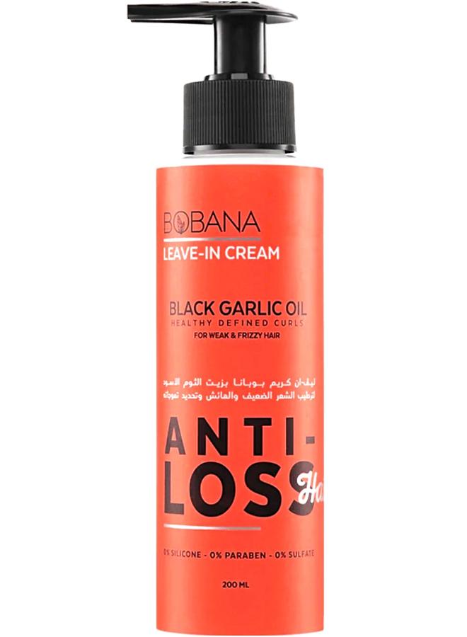 Hair Anti-Loss Leave In Cream With Black Garlic Oil 200Ml