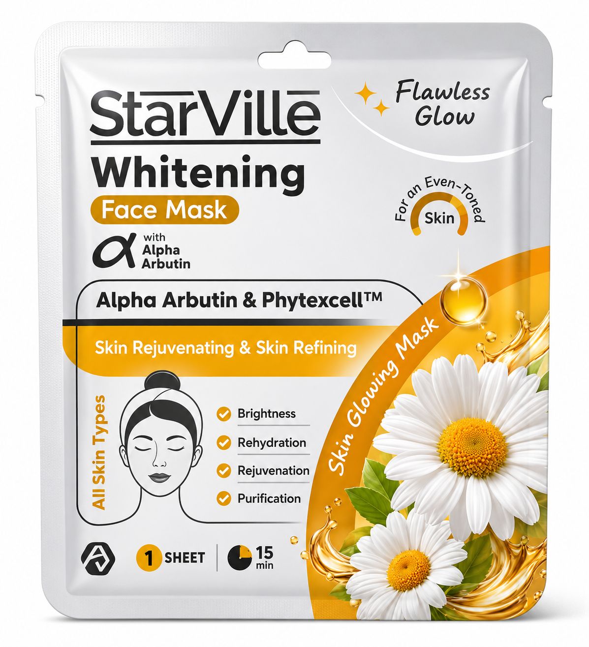 Starville Whitening Face Mask