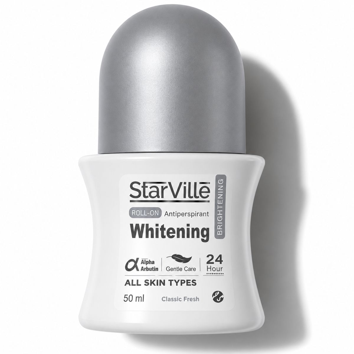 Starville Whitening Roll On Fragrance Free 60 ml