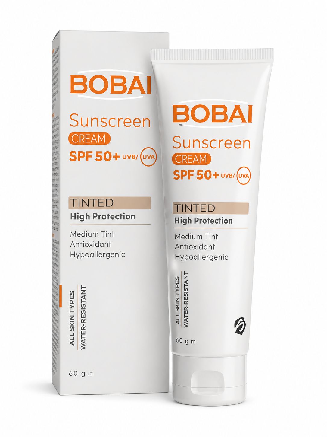 Sunscreen Cream Tinted Spf 50+ 60Gm | واقي شمس بعامل حماية 50+