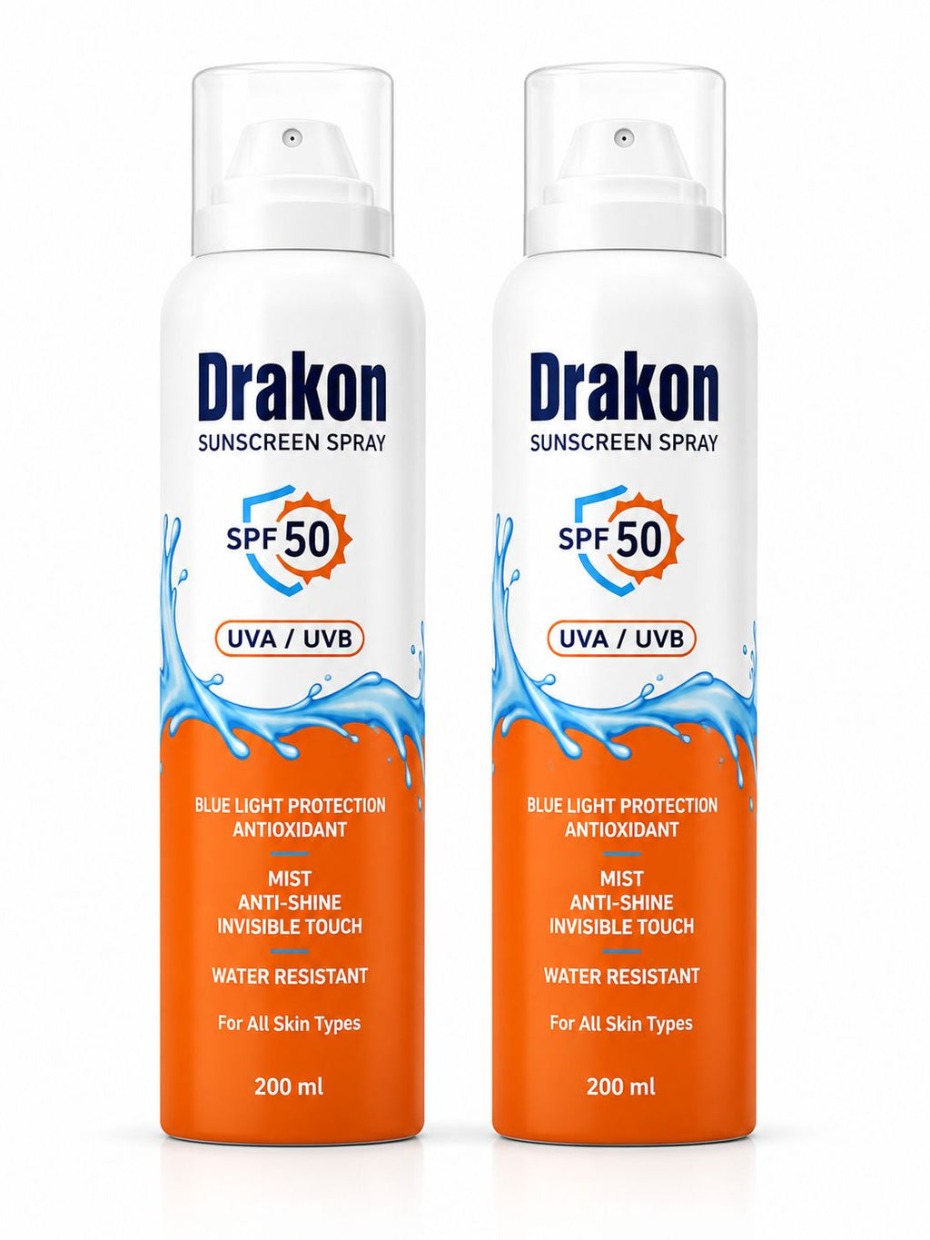 Sunscreen Spray 50+ Spf 1+1 Special Offer 200Ml