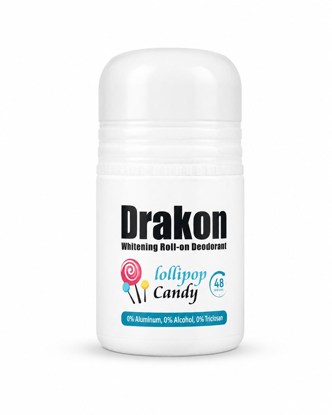 Drakonwhitening Roll-On Deodorant Lollipop Candy 50Ml 1+1 | مزيل عرق تفتيح