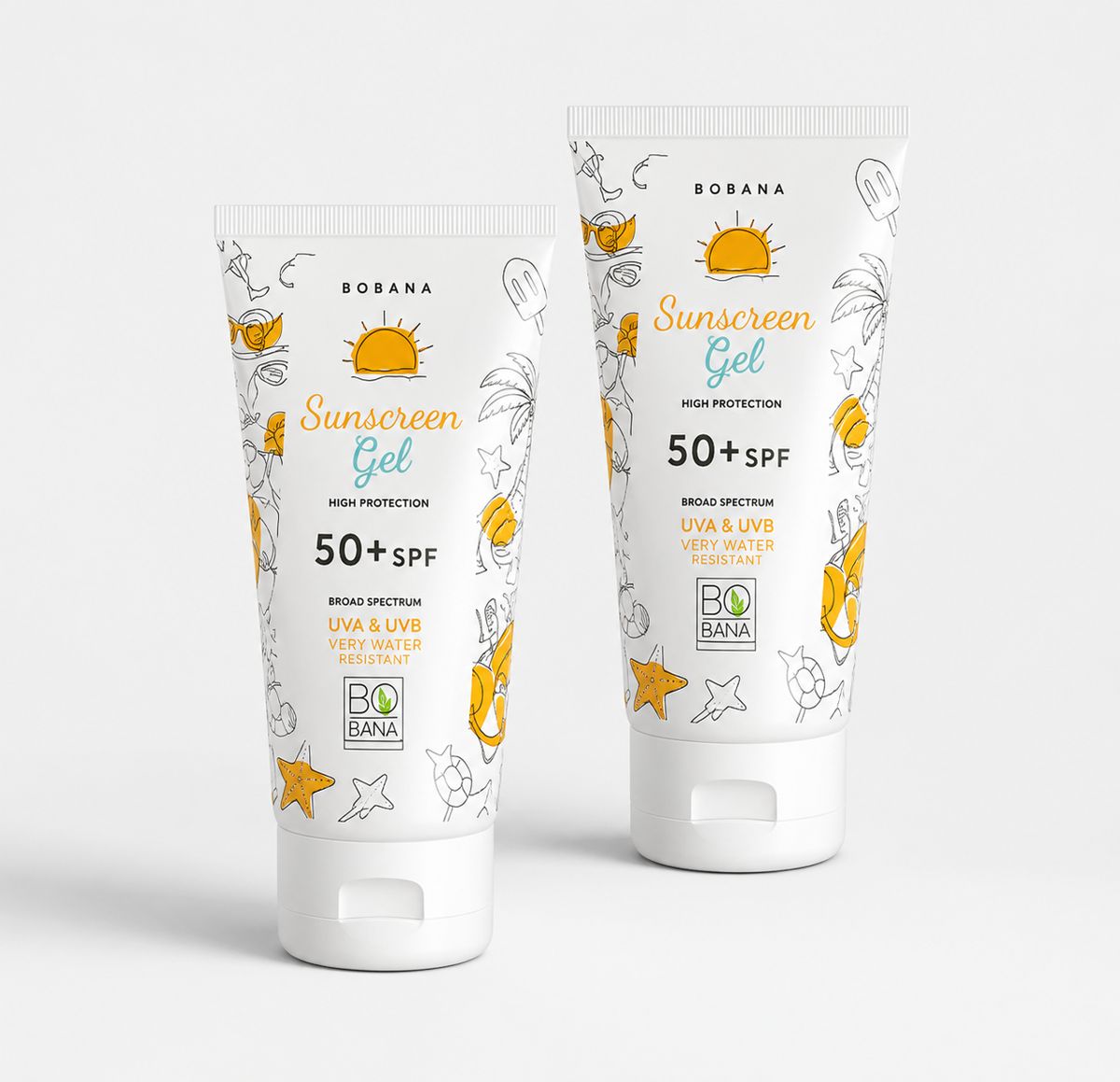 Sunscreen Gel 150 Ml - (1+1 Free) | واقي شمس