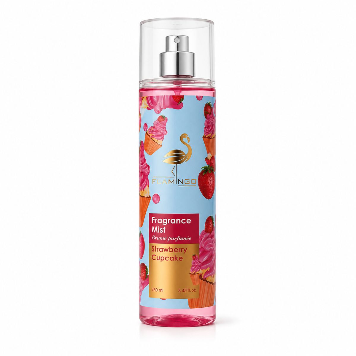 Strawberry cupcake body mist 250ml | بادي ميست
