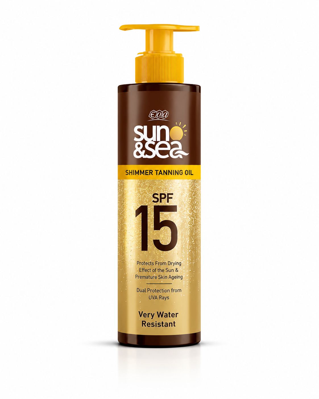 Sun&Sea Shimmer Tanning Oil 15Spf 200Ml
