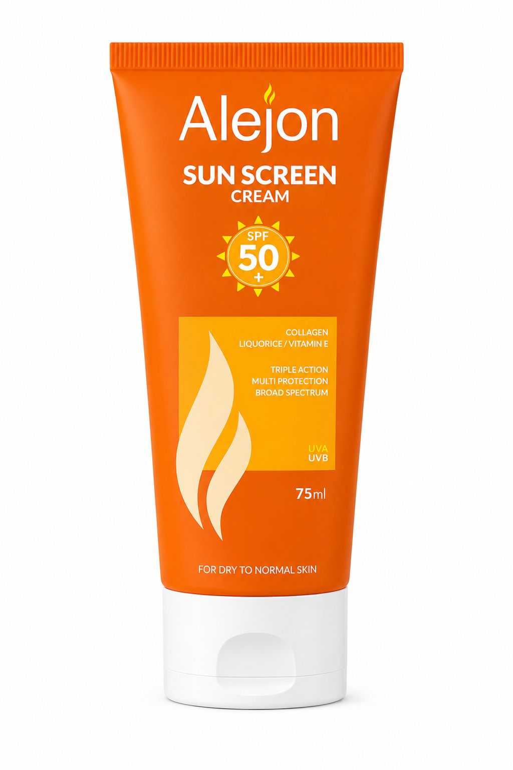 Sunscreen Cream Spf 50+ 75Ml | واقي شمس بعامل حماية 50+