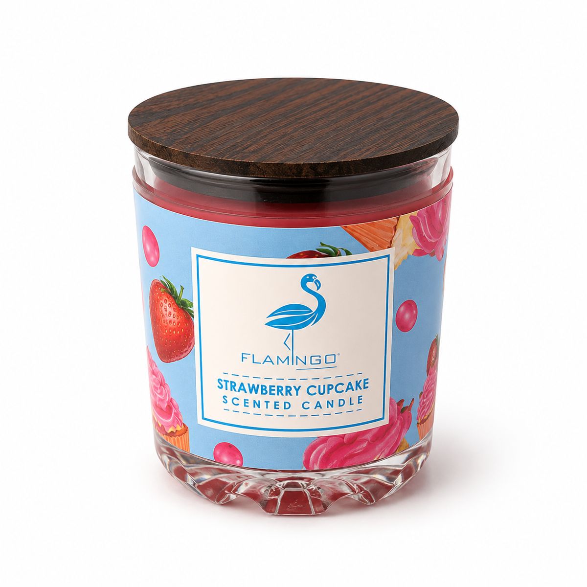 Strawberry cupcake candle | شمعة معطرة