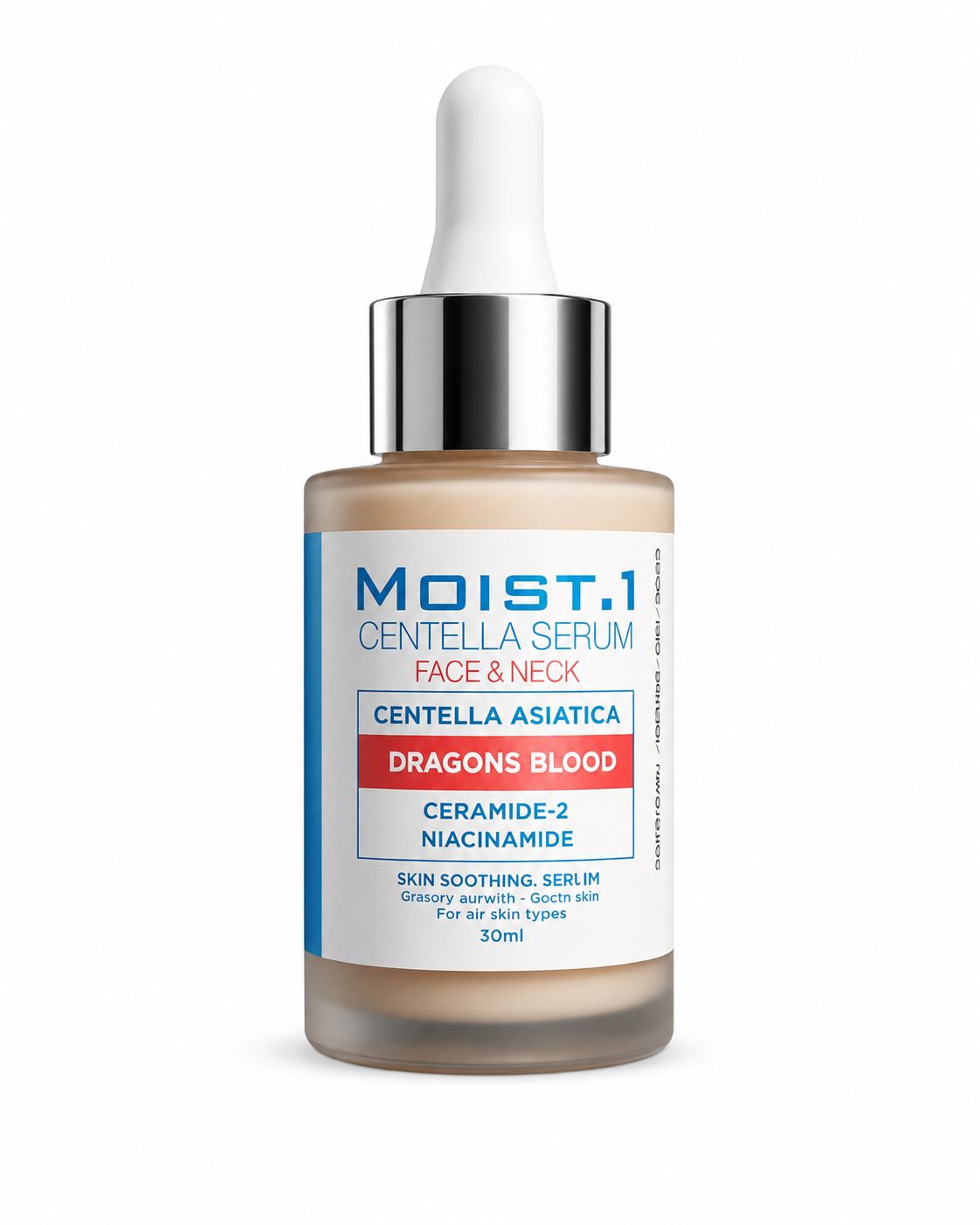 Centella Serum Face&Neck Skin Soothing Serum For All Skin Types 30Ml | سيروم سنتيلا لجميع أنواع البشرة تهدئة
