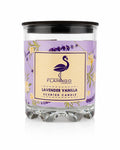 Lavender vanilla candle | شمعة معطرة لافندر فانيليا
