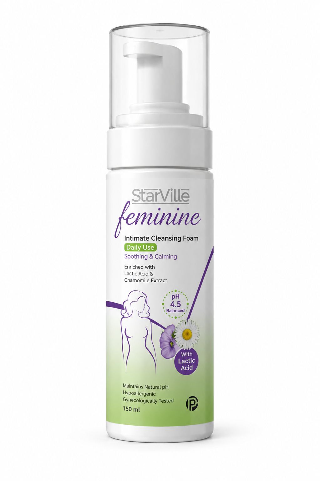 StarVille Femme Intimate Cleansing Foam Refresh 150 ml