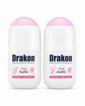 Whitening Roll On Deodorant Pink Bubble 1+1