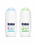Drakon Whitening Roll-On Deodorant Lollipop Candy+ Passion Peak 50Ml1+1 | مزيل عرق تفتيح