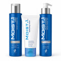 Moist-1 Skin Care Routine Bundle For Soothing & Hydration Feel ( Milky Cleanser, Toner And Moisturizing Cream) | غسول وجه ترطيب