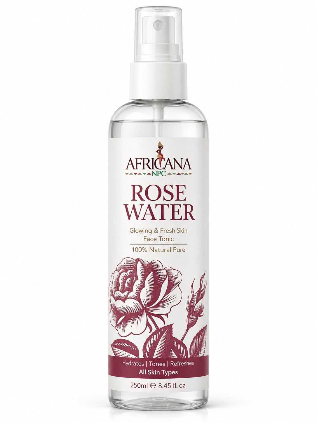 Rose Water Africana Npc 25Oml | ماء الورد