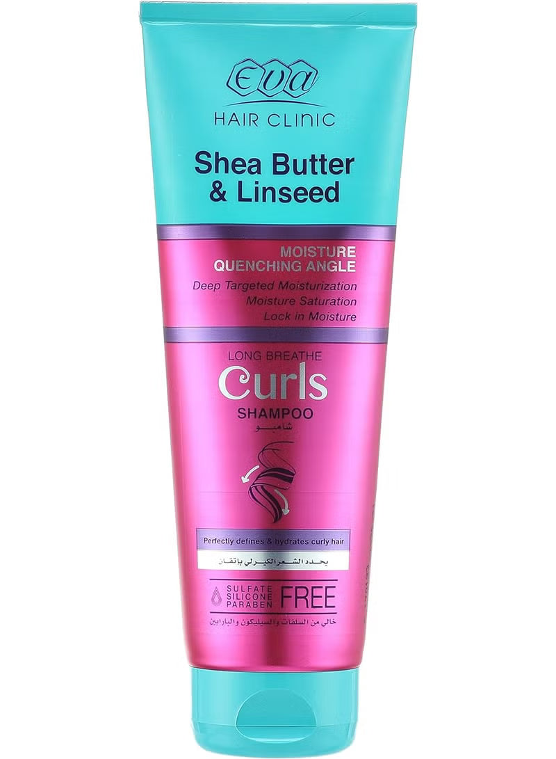 Eva Shea butter & lindseed curls shampoo