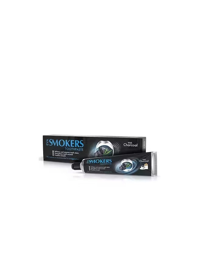Eva Smokers Tooth Paste With Charcoal