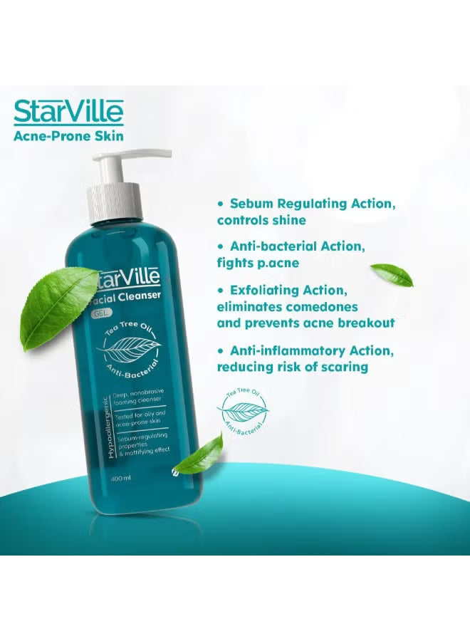 Starville Facial Cleanser Gel 400Ml