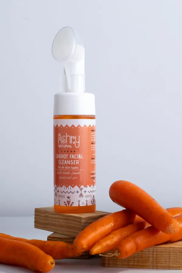 Ashry natural Carrot facial gel cleanser 150ml