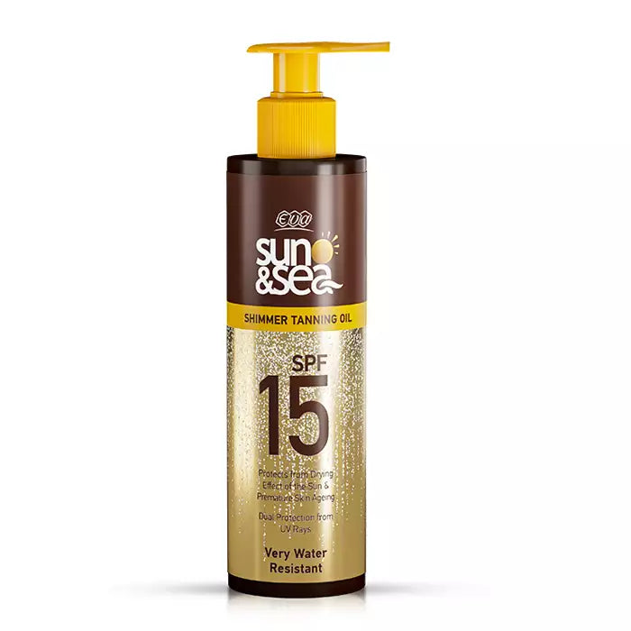Sun&Sea Shimmer Tanning Oil 15Spf 200Ml