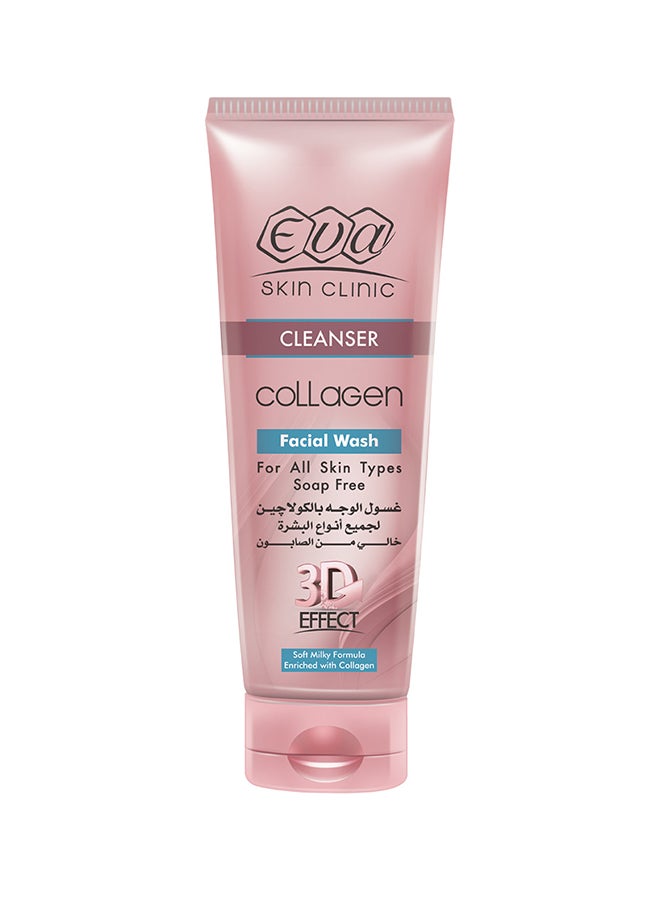 Skin clinic collagen facial wash cleanser for all skin types 150ml