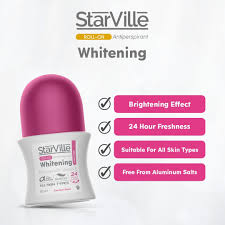 Starville Whitening Roll On Light Pink Scent 60 ml