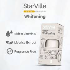 Starville Whitening Roll On Fragrance Free 60 ml
