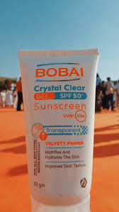 Bobai Crystal Clear Gel SPF 50+ Sunscreen 50g