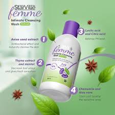 StarVille Femme Intimate Cleansing Wash Hydrate 200 ml