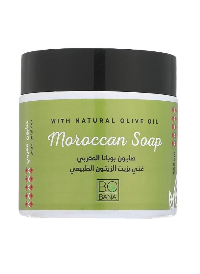 Moroccan Soap With Natural Olive Oil - 500Gm
